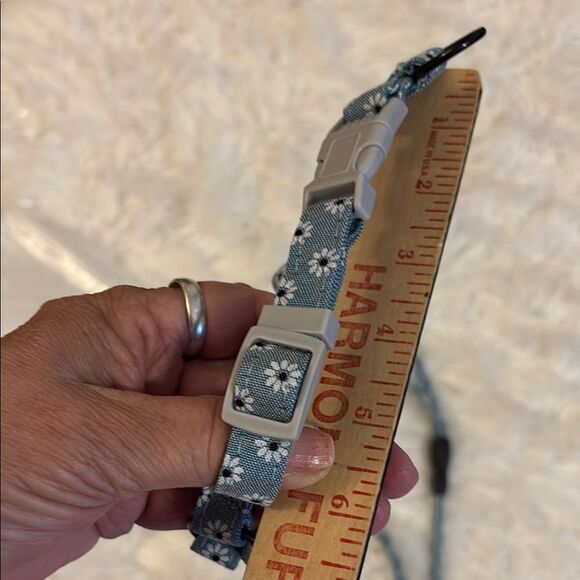 TIESOME Light Blue Cat Harness & Leash - Picture 7 of 8